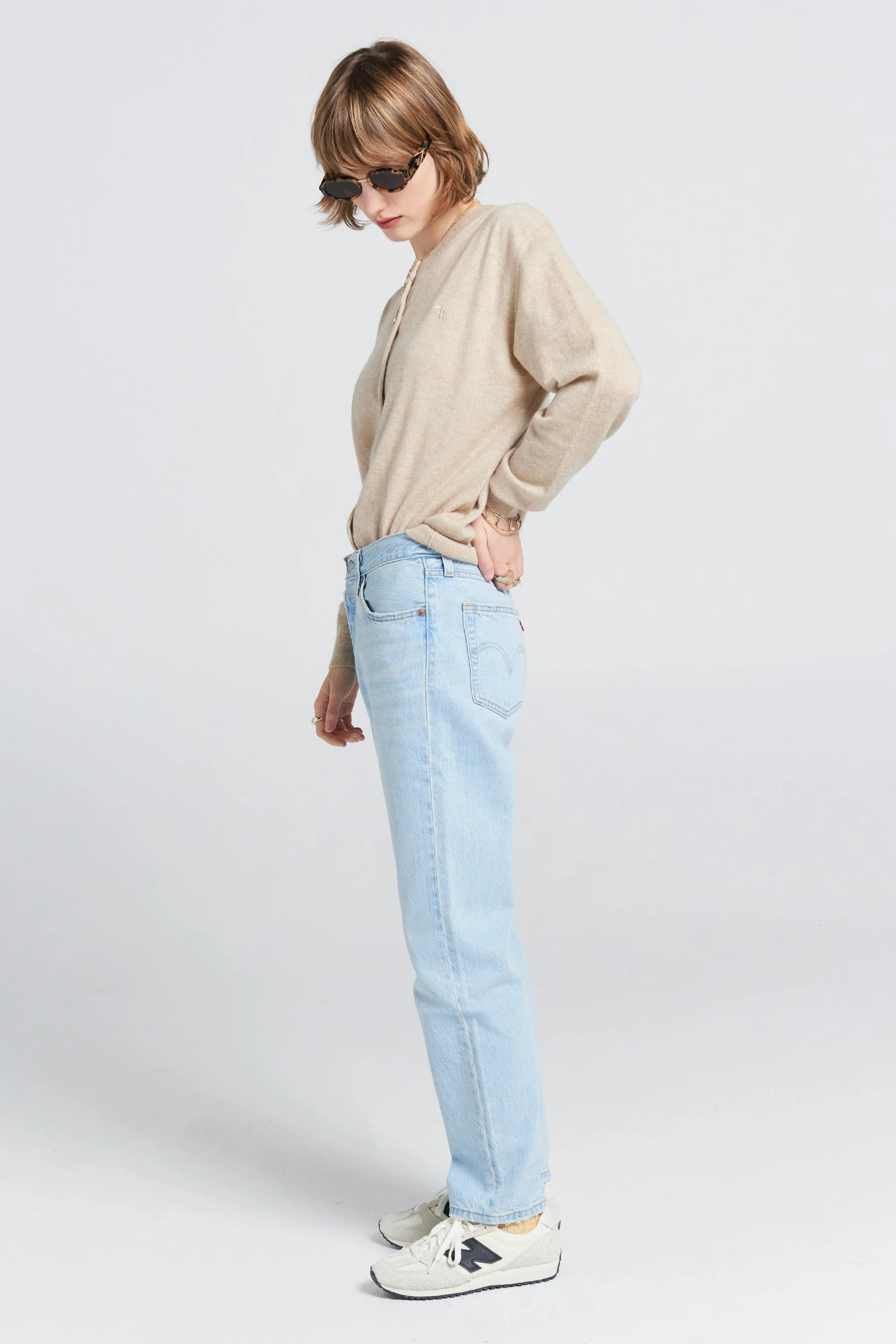 501® Original Fit Cropped Lightweight Jeans Memorable Light Wash