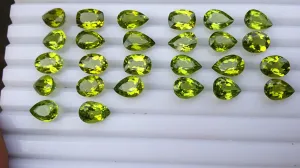 50ct Loose Peridots for Sale | Loose Peridot lot