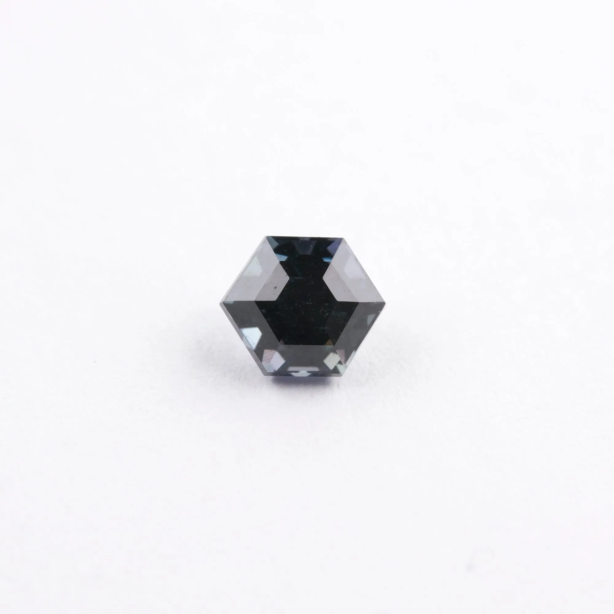 .71 Carat Blue Brilliant Cut Hexagon Sapphire