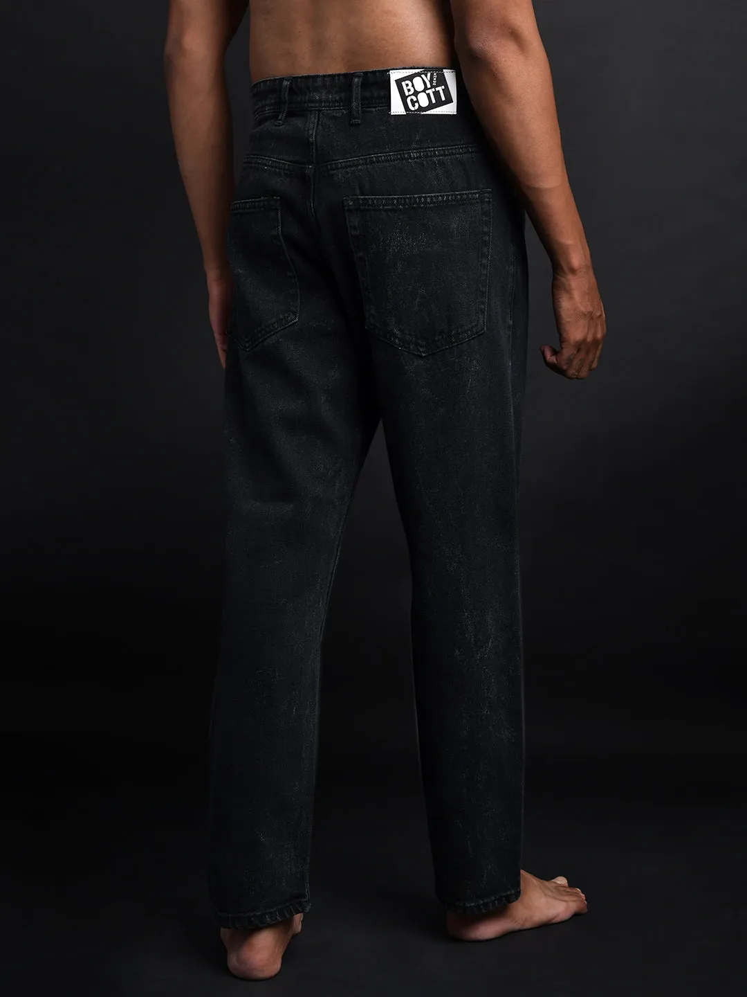 Acid Wash Baggy Jeans