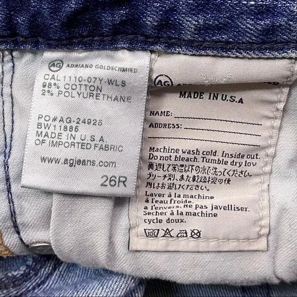 AG Adriano Goldschmied | Medium Wash Skinny Stretch Ankle Jeans