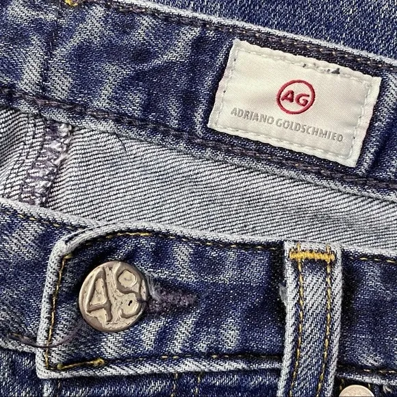 AG Adriano Goldschmied | Medium Wash Skinny Stretch Ankle Jeans