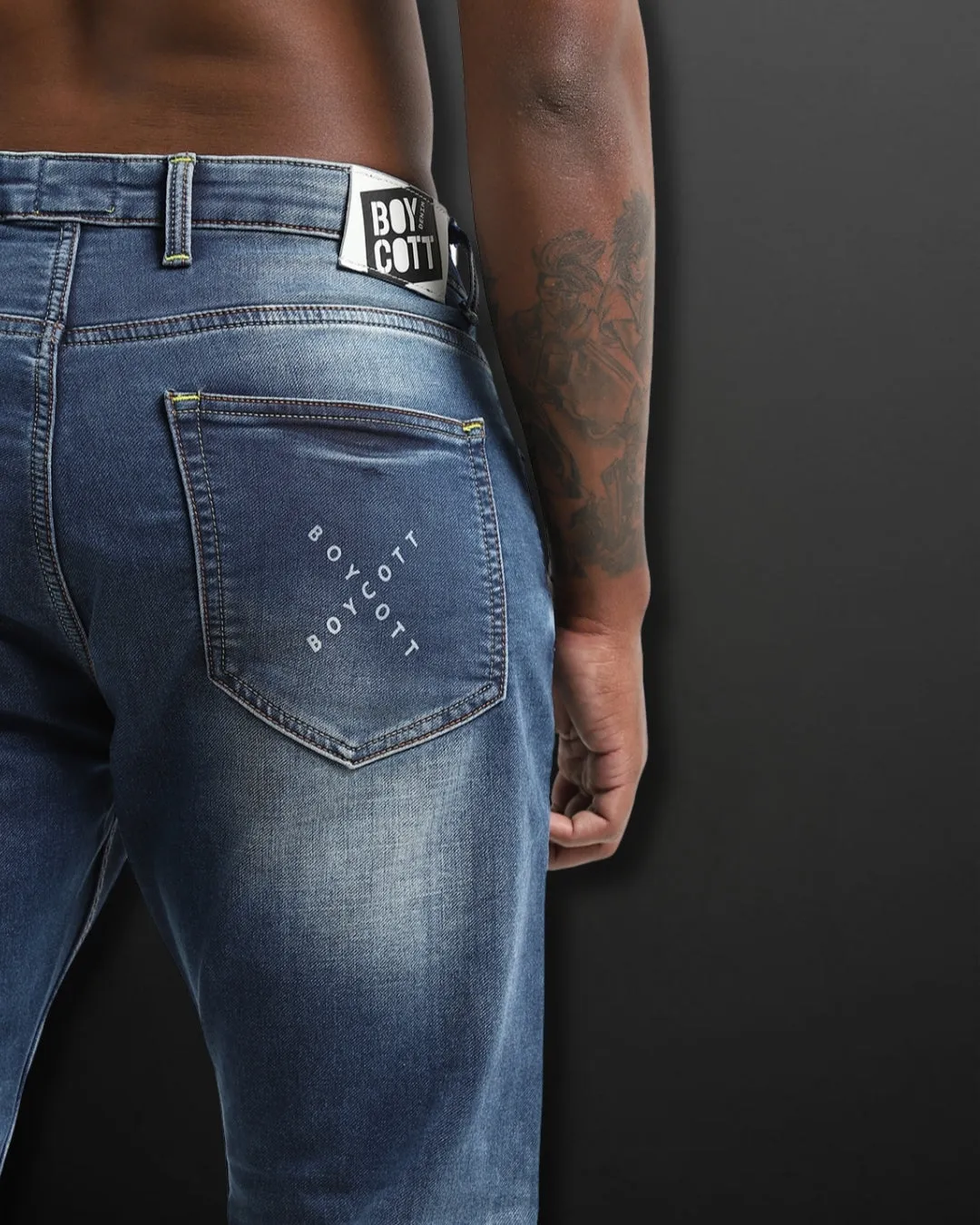 ANKLE FIT JEANS