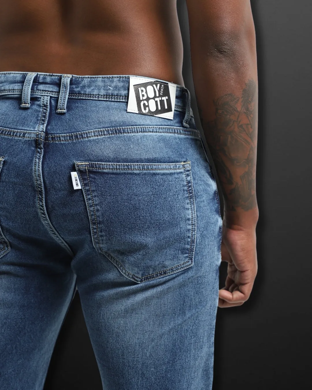 ANKLE FIT JEANS