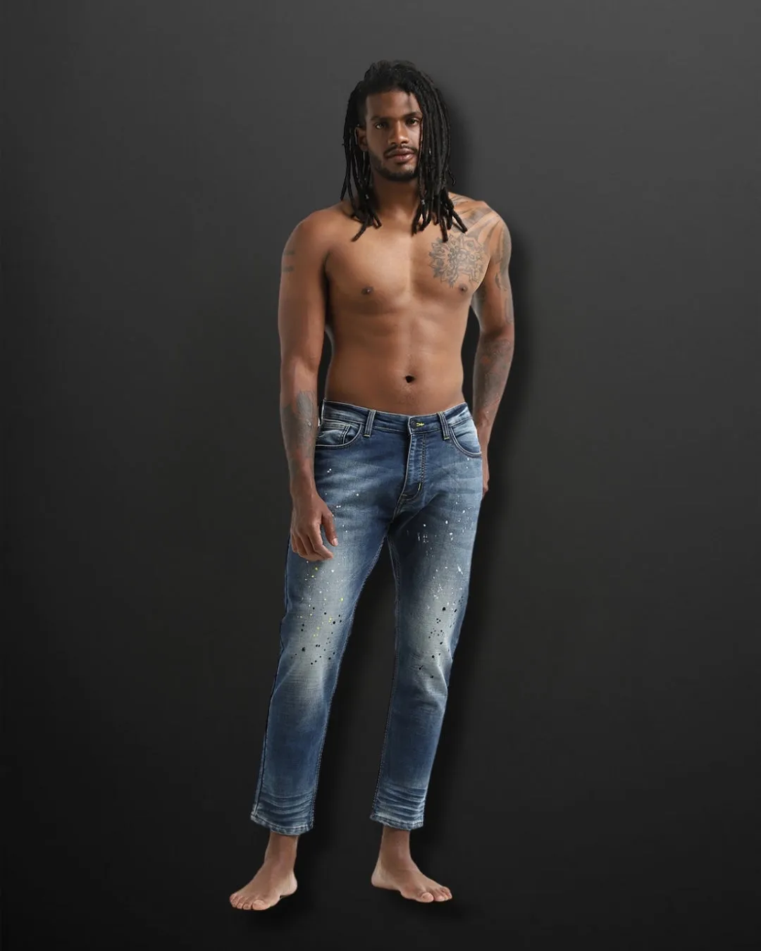 ANKLE FIT JEANS