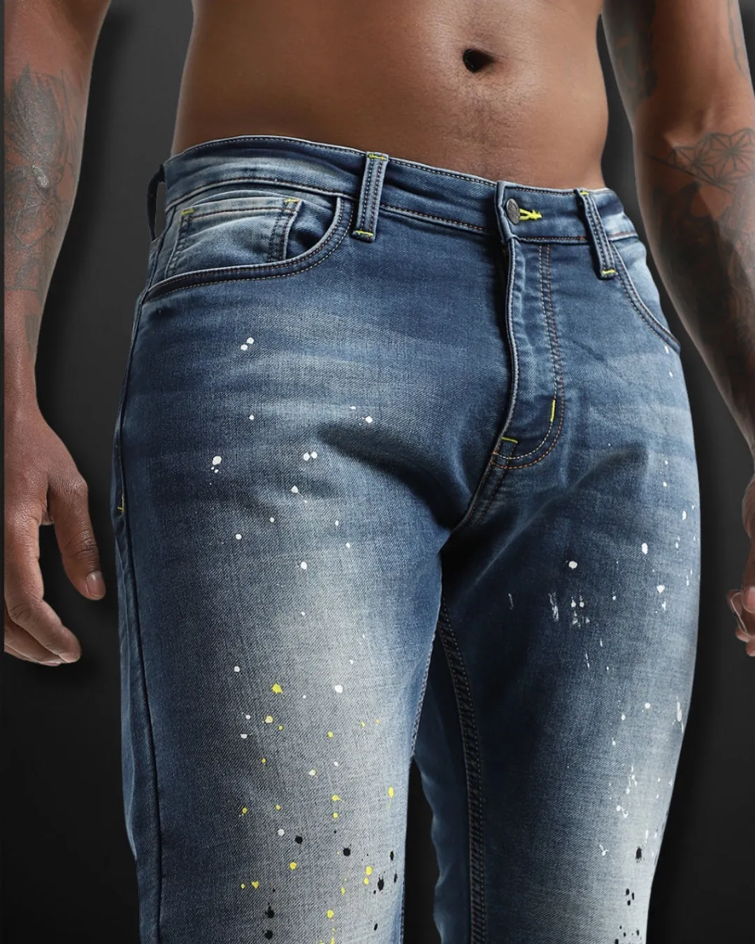ANKLE FIT JEANS