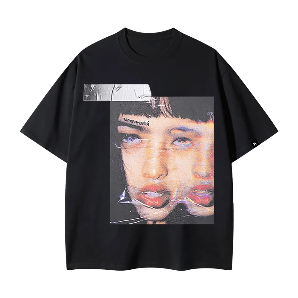 AokLok Weakness Graphic Cotton T-shirt