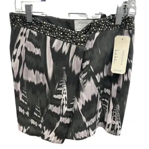 Artelier Nicole Miller 100% Silk Studded Waist Skirt NWT Size M