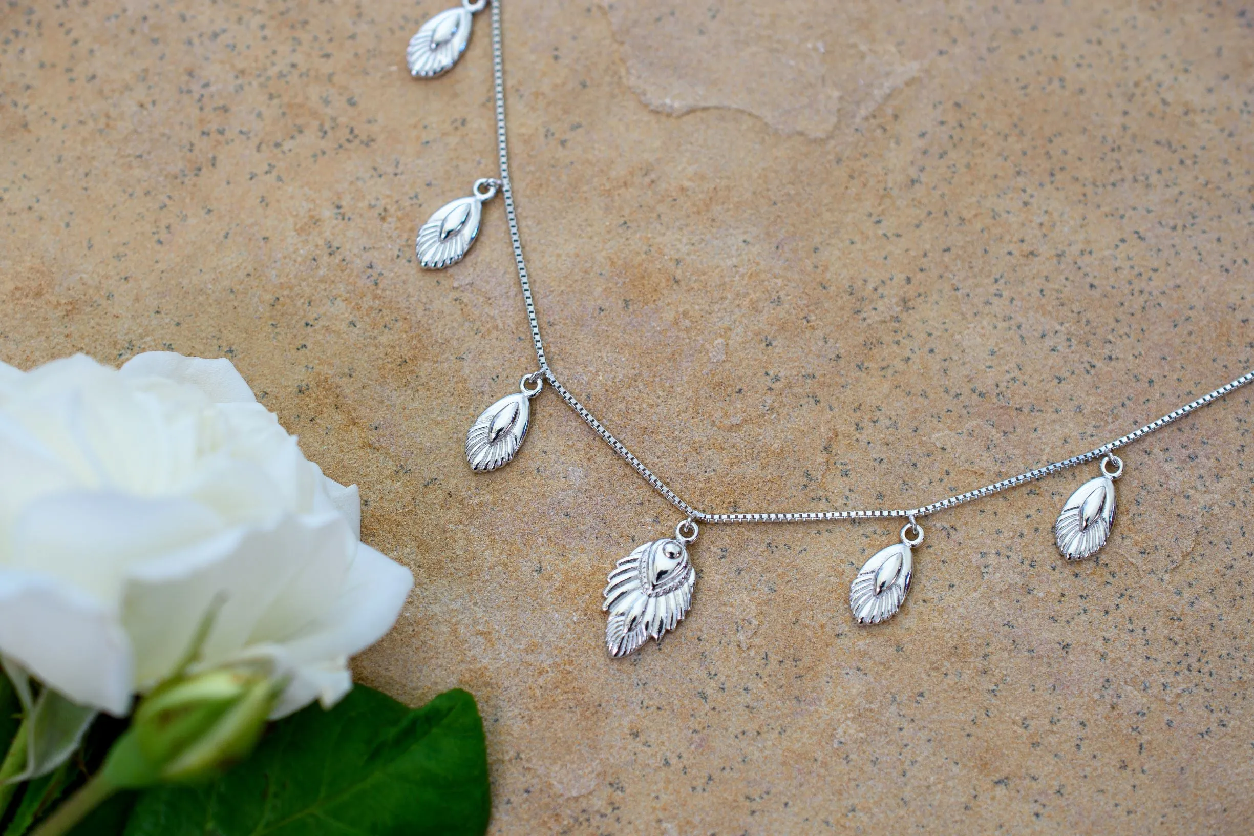 Artemis Slider Choker Necklace, Rose Gold