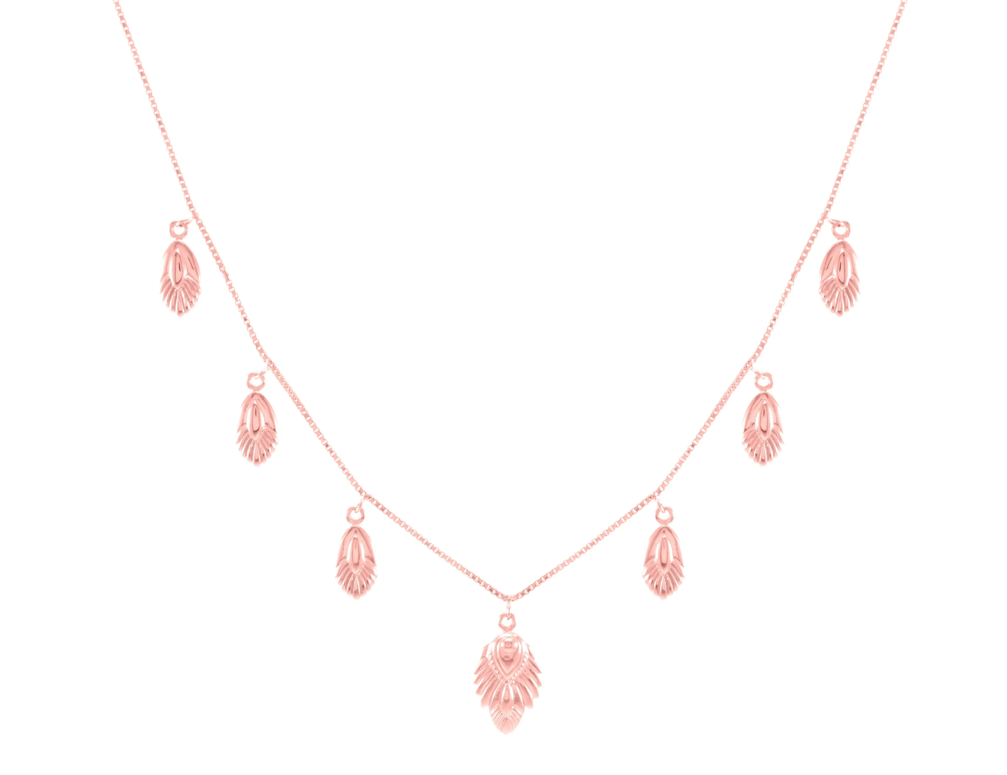 Artemis Slider Choker Necklace, Rose Gold