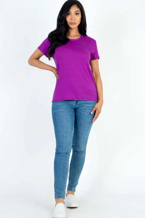 Basic Short Sleeve T-shirt (CAPELLA)