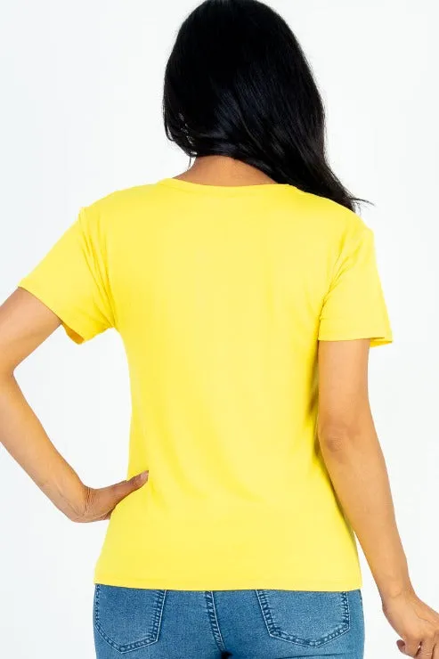Basic Short Sleeve T-shirt (CAPELLA)