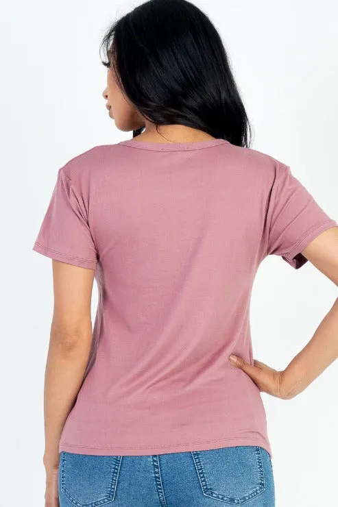 Basic Short Sleeve T-shirt (CAPELLA)