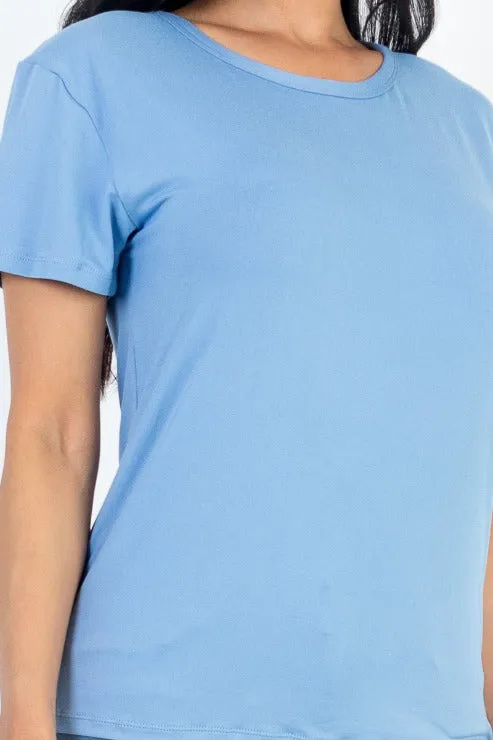 Basic Short Sleeve T-shirt (CAPELLA)
