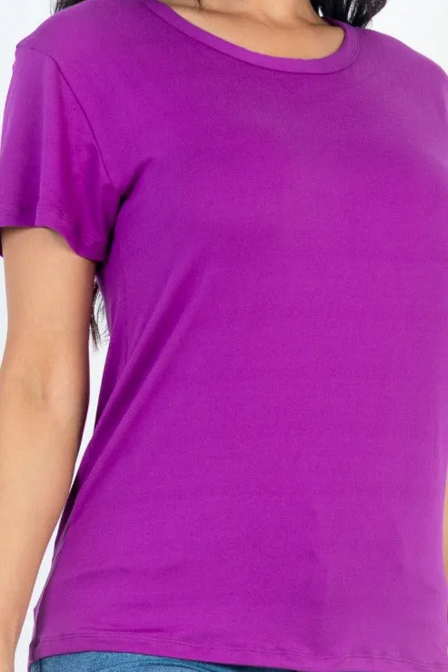 Basic Short Sleeve T-shirt (CAPELLA)