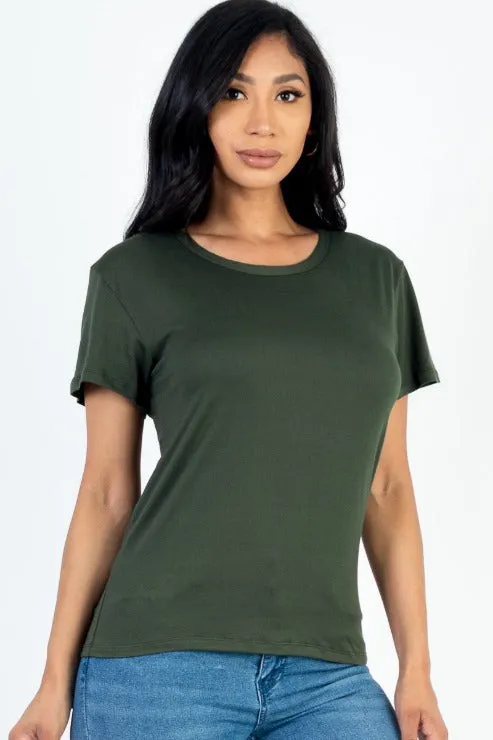 Basic Short Sleeve T-shirt (CAPELLA)