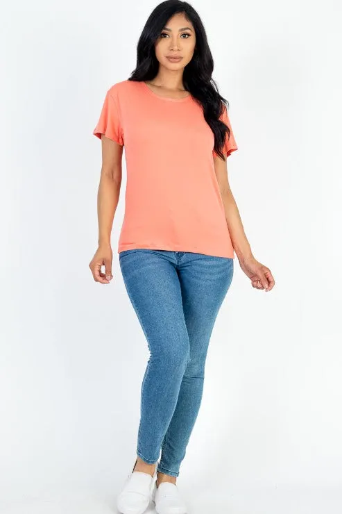 Basic Short Sleeve T-shirt (CAPELLA)