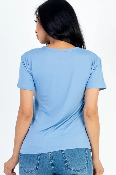 Basic Short Sleeve T-shirt (CAPELLA)