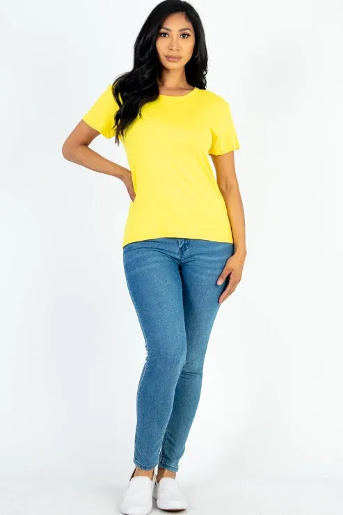 Basic Short Sleeve T-shirt (CAPELLA)