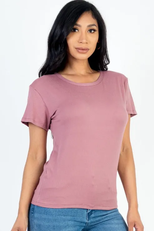 Basic Short Sleeve T-shirt (CAPELLA)