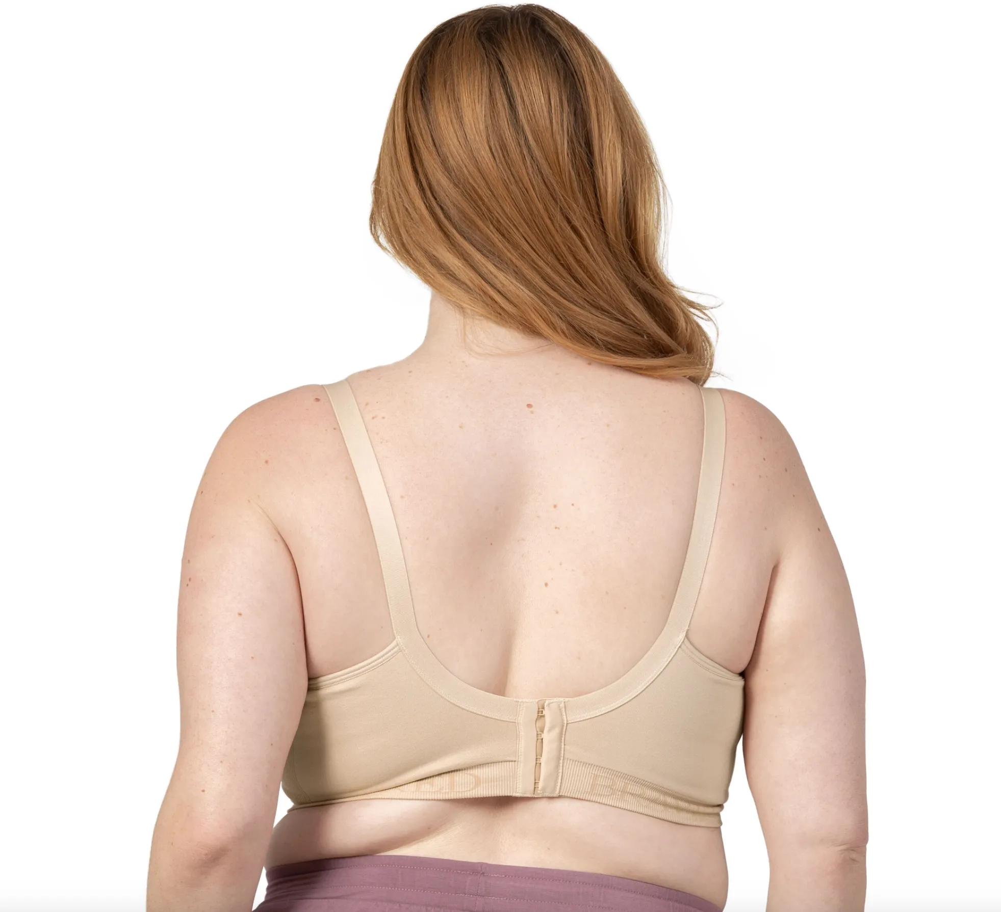Beige Sublime Contour Hands-Free Pumping And Nursing Bra