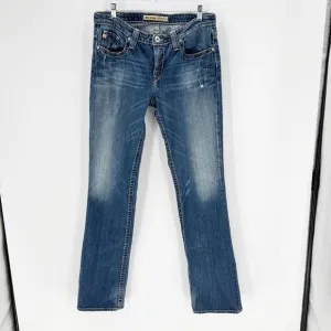 Big Star Maddie boot mid rise fit jeans 31x37 extra long western rodeo farm