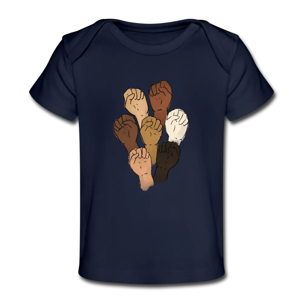 Black Lives Matter Organic Baby T-Shirt