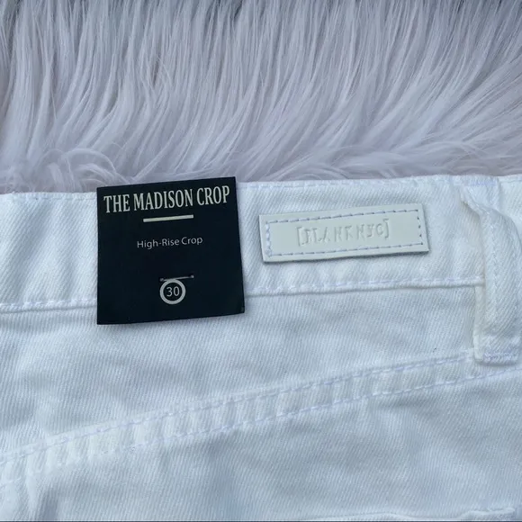 Blank NYC White Distressed Jeans