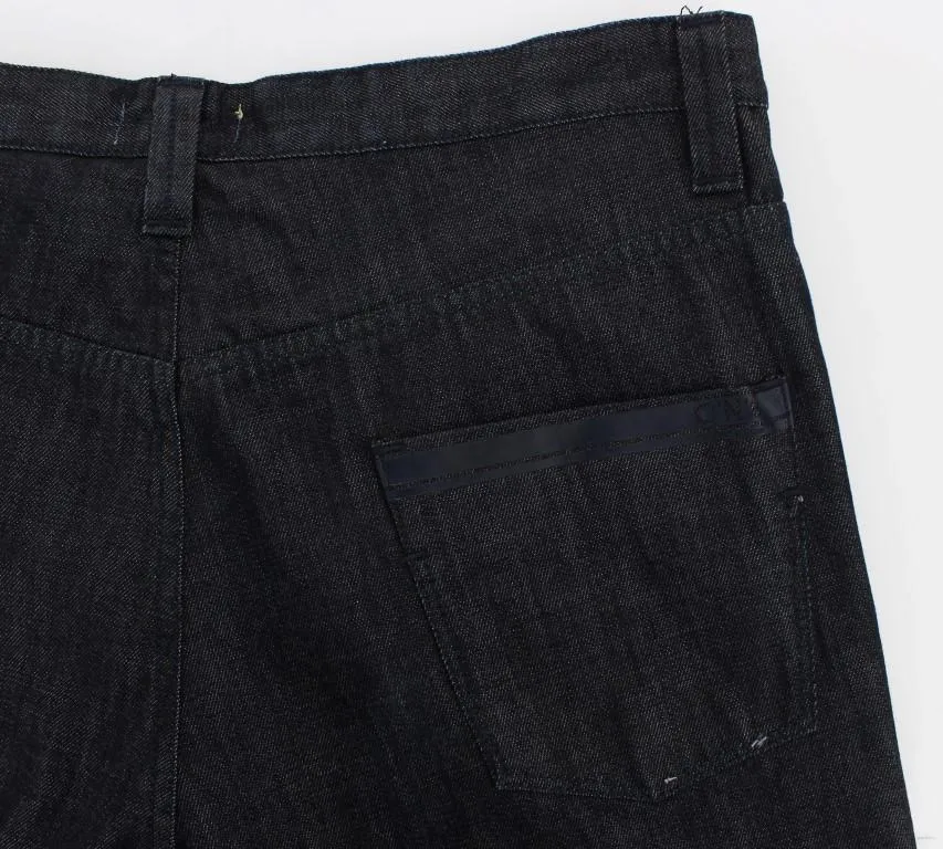 Blue Regular Fit Cotton Denim Jeans