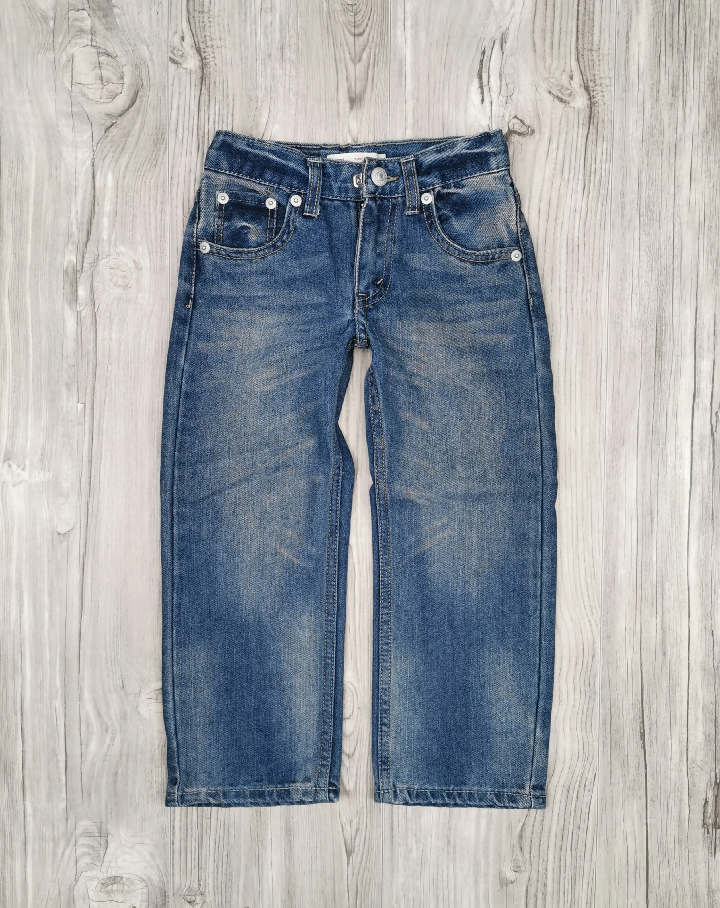 BOY SIZE 5 YEARS - LEVI'S 505, Regular Fit Jeans EUC B48