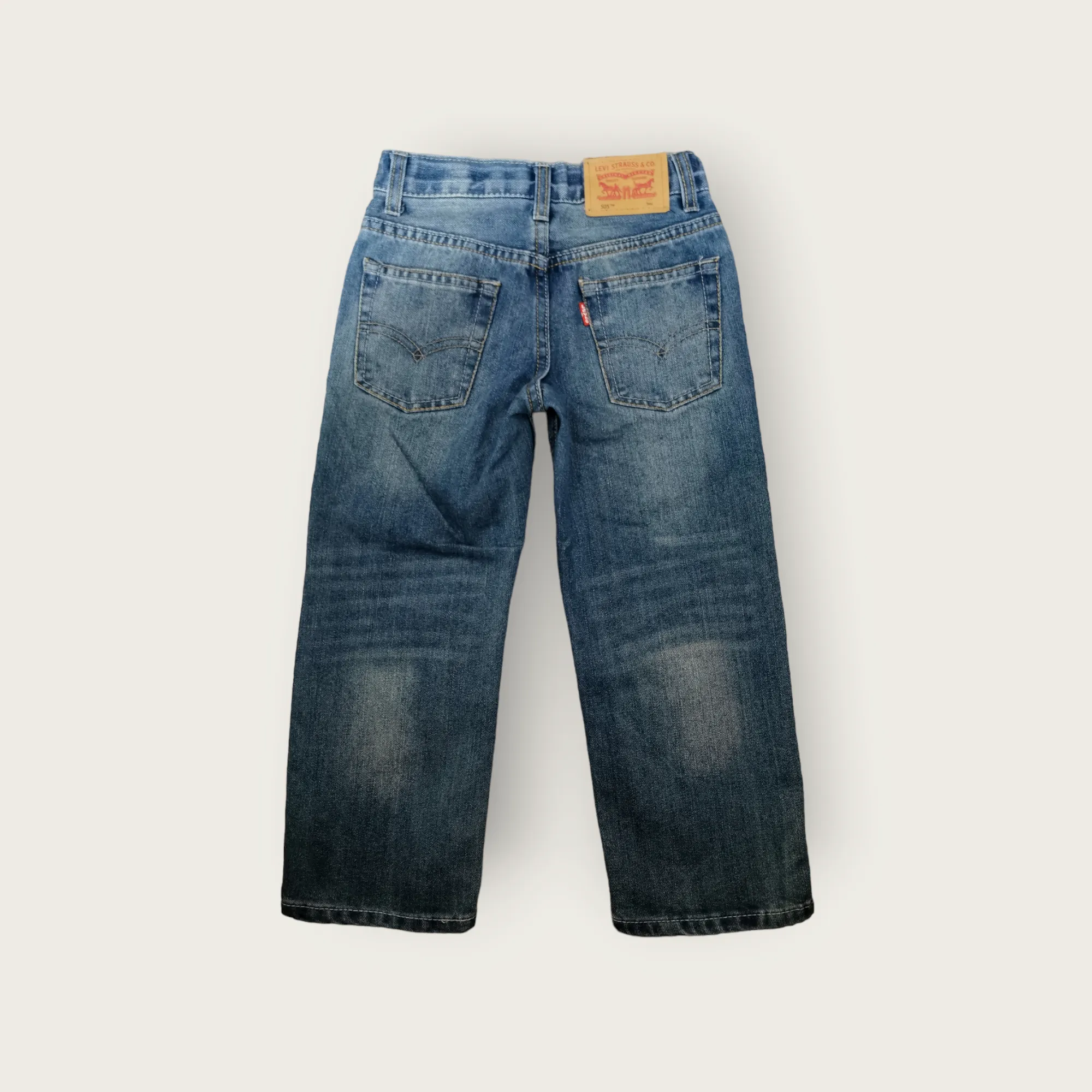 BOY SIZE 5 YEARS - LEVI'S 505, Regular Fit Jeans EUC B48