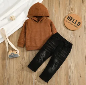 Boy's Pullover & Jeans Set