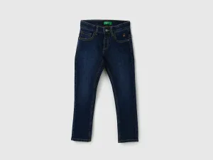 Boys Solid Slim Fit Jeans