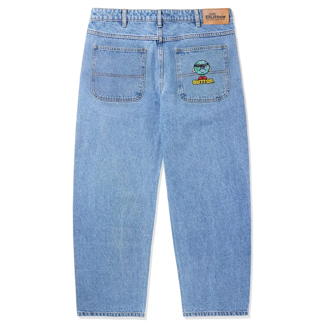 Butter Goods - Blindfold Denim Jeans Washed Indigo