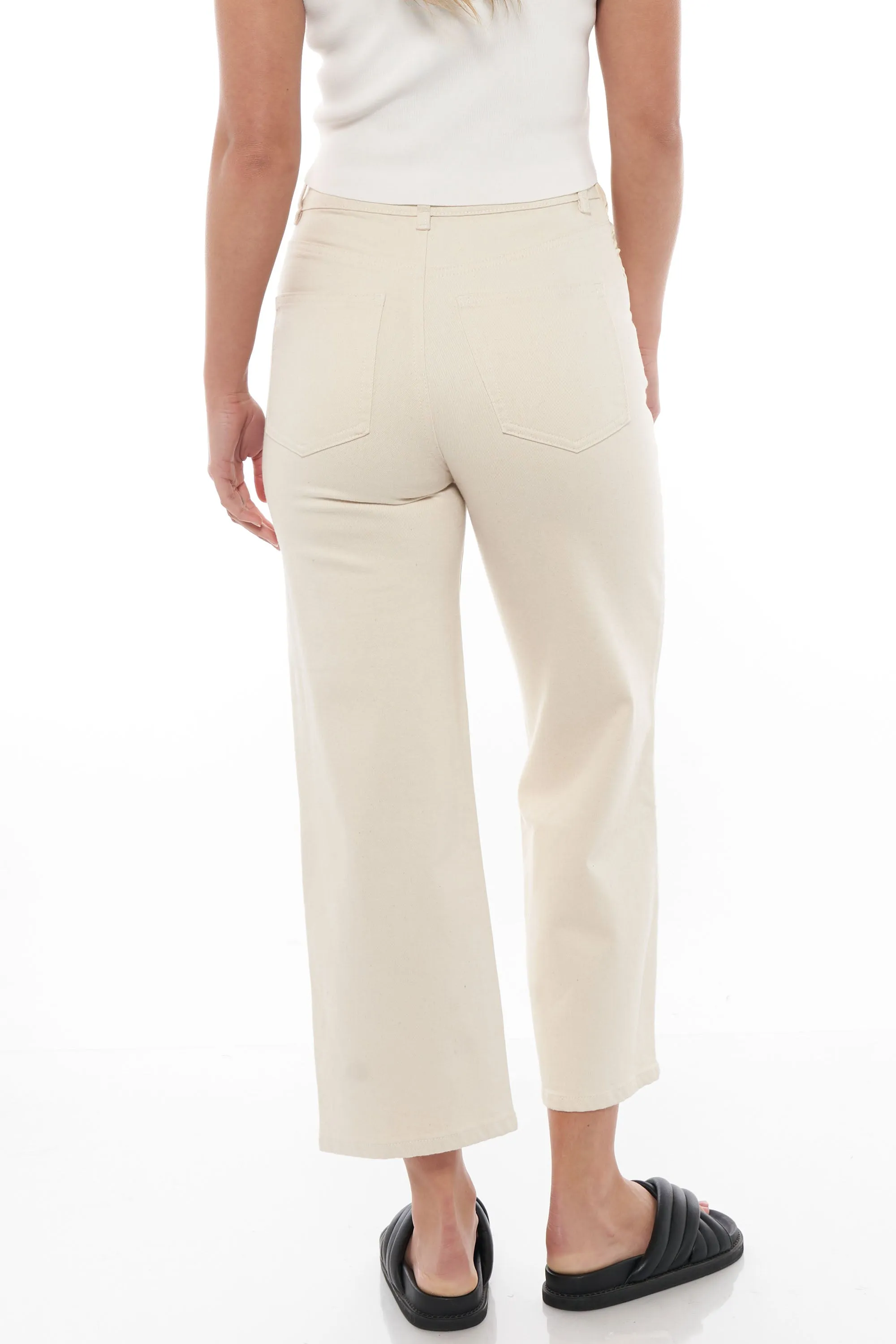By The Way Crop Wide Jean