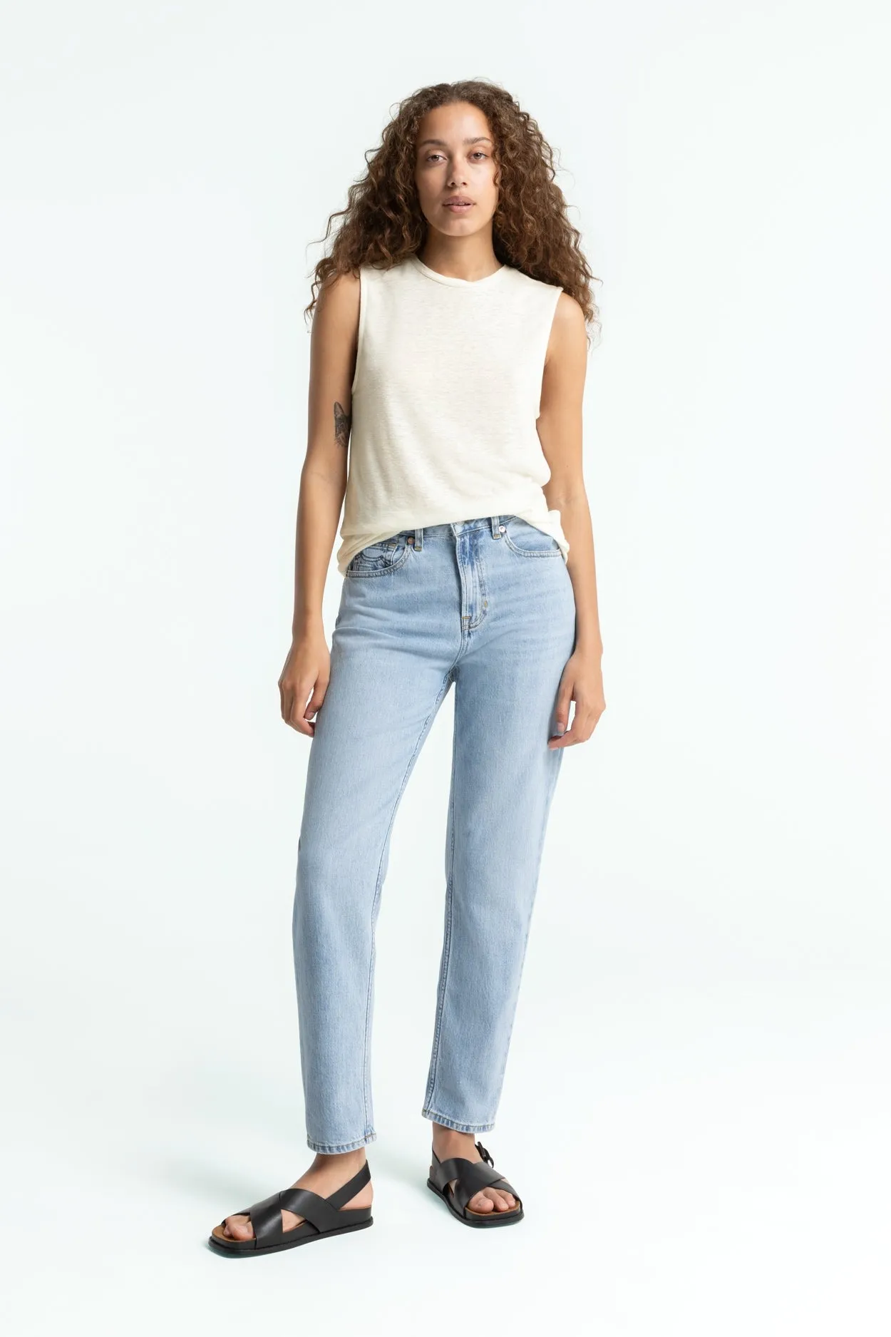 Caroline Cropped Stretch Jeans Atria Super Light Used