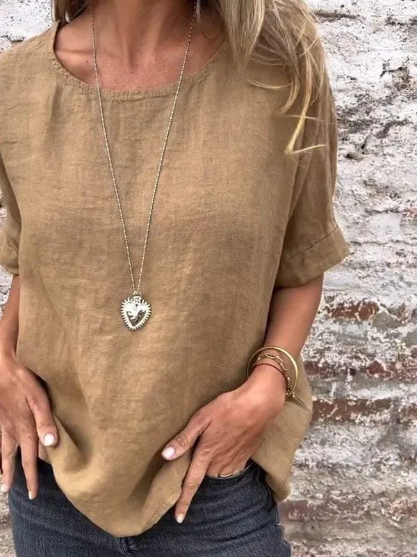 Casia - Casual Minimalist Top