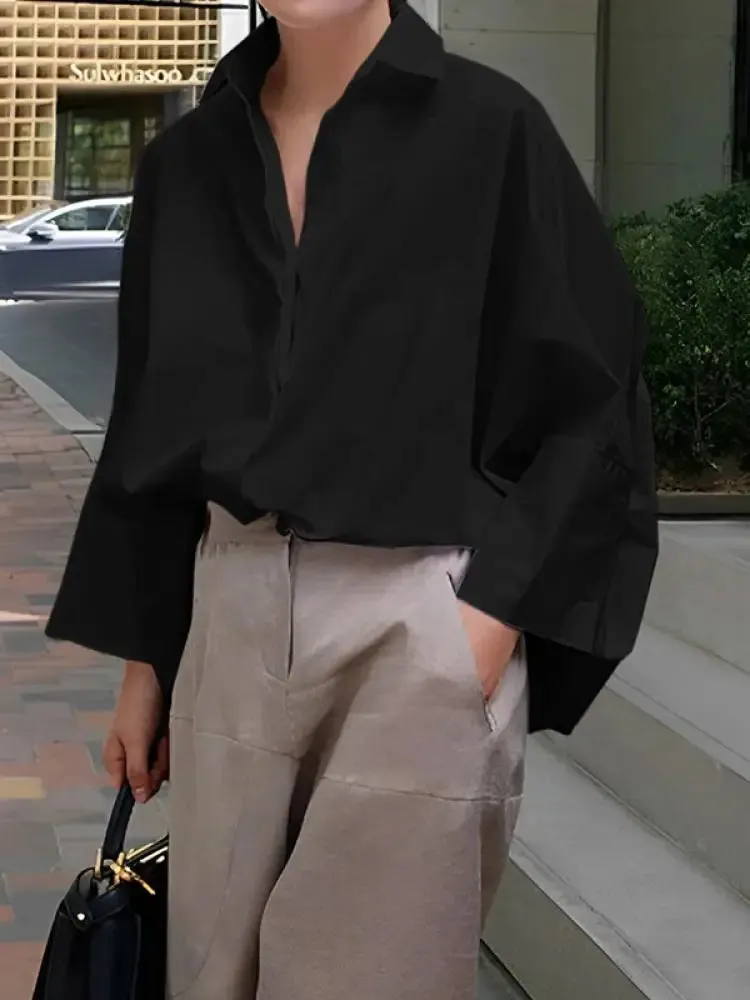 Casual Lapel Blouses