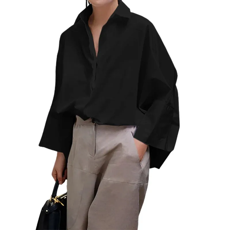 Casual Lapel Blouses