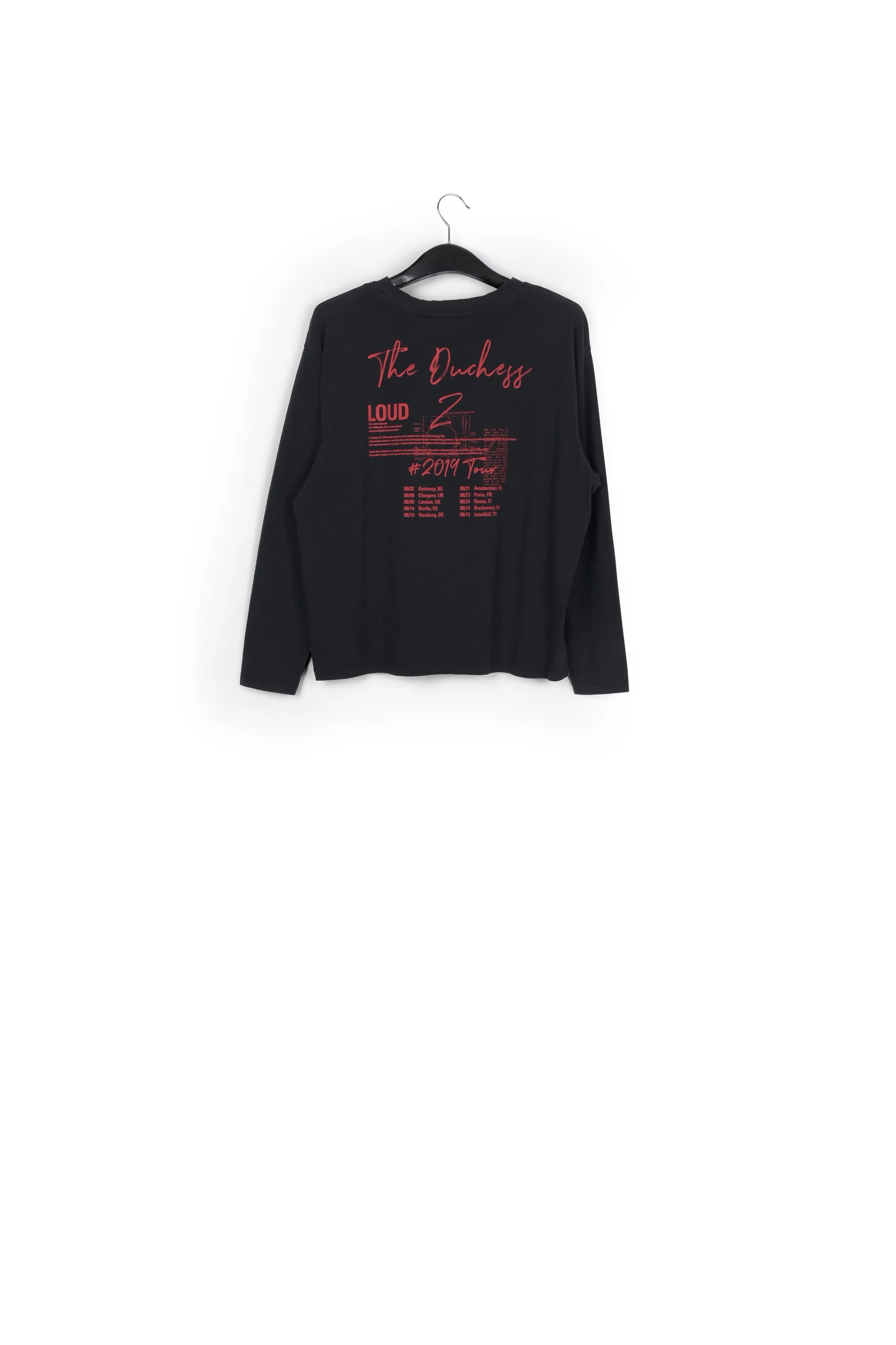 Cat print sleeve t-shirt