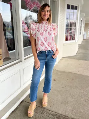 Charlotte Cropped Flare Jeans