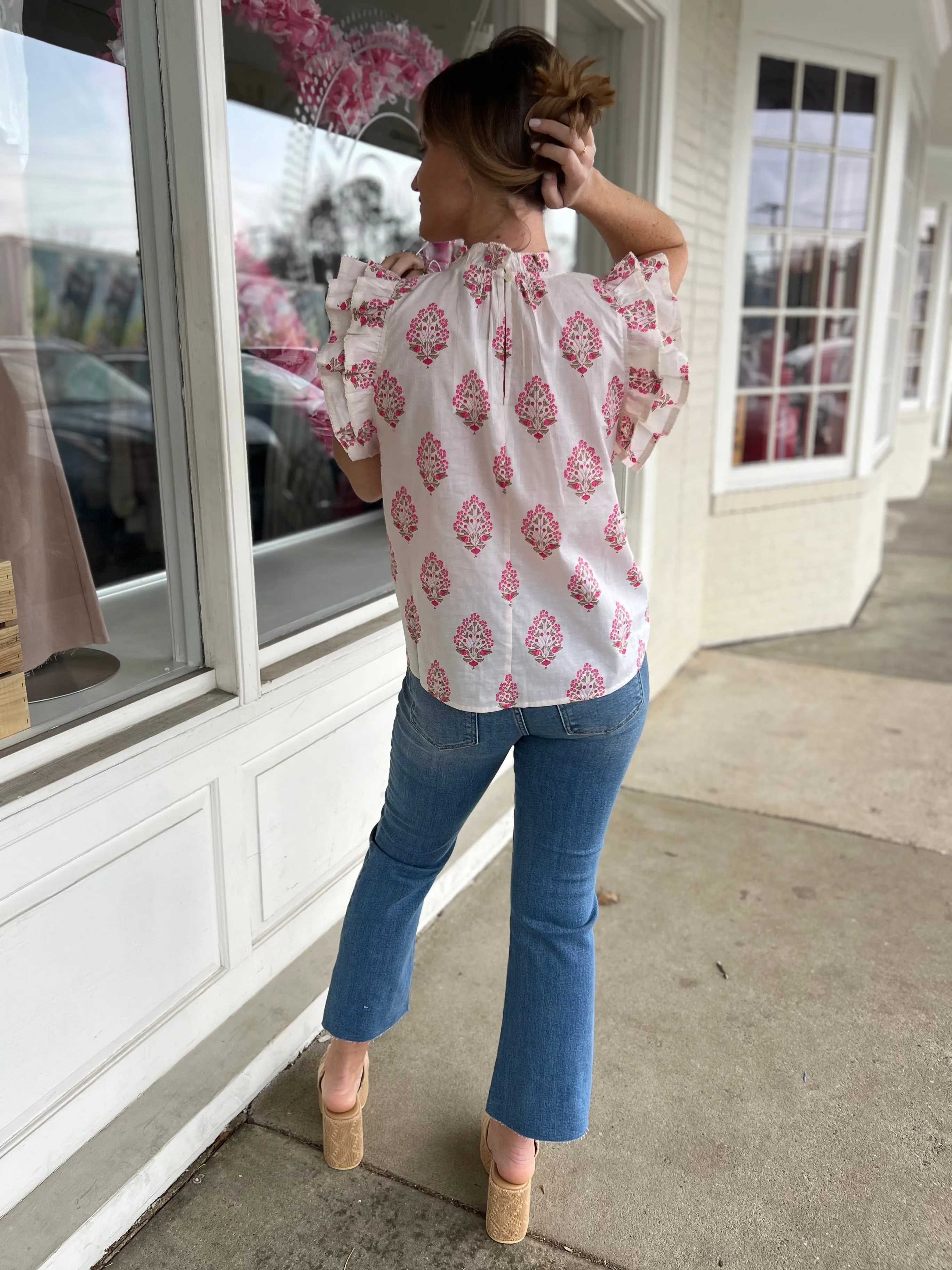 Charlotte Cropped Flare Jeans