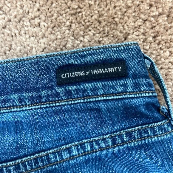 CITIZENS OF HUMANITY ~ Dani Cropped Straight leg jeans
