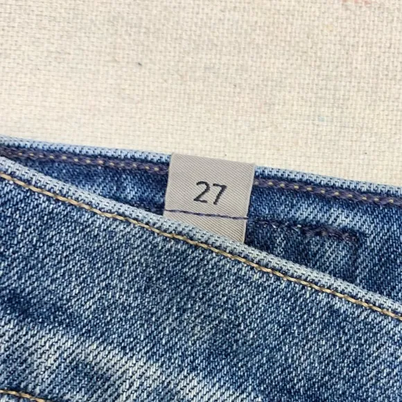 Citizens‎ of Humanity~Women’s Tangier Embroidered Demy Cropped Flare Jeans~Sz 27