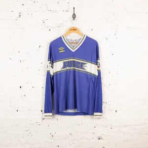 Cleveland Force Umbro Long Sleeve Football Shirt - Blue - L