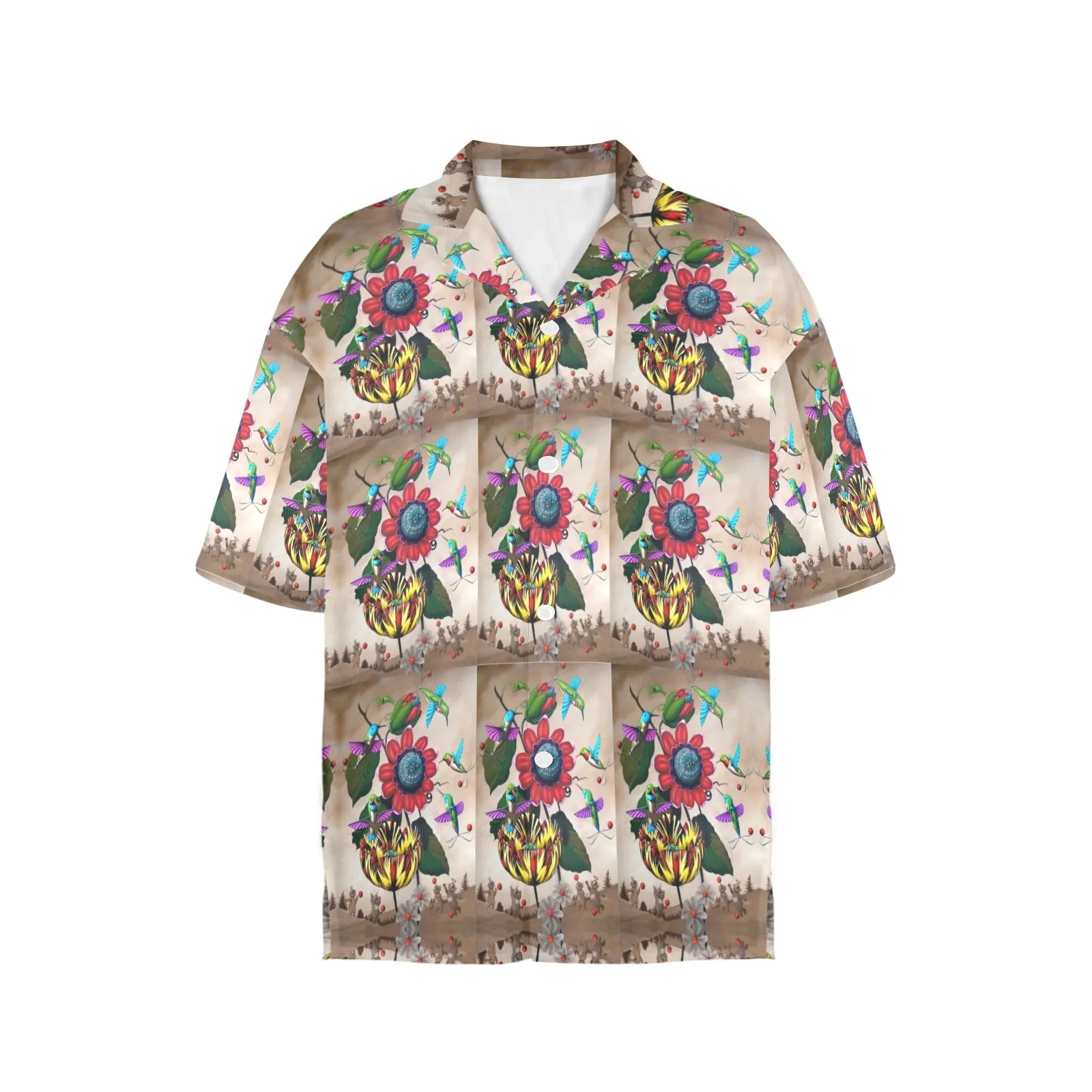 DARPA Hummingbird Women's Hawaiian Shirt