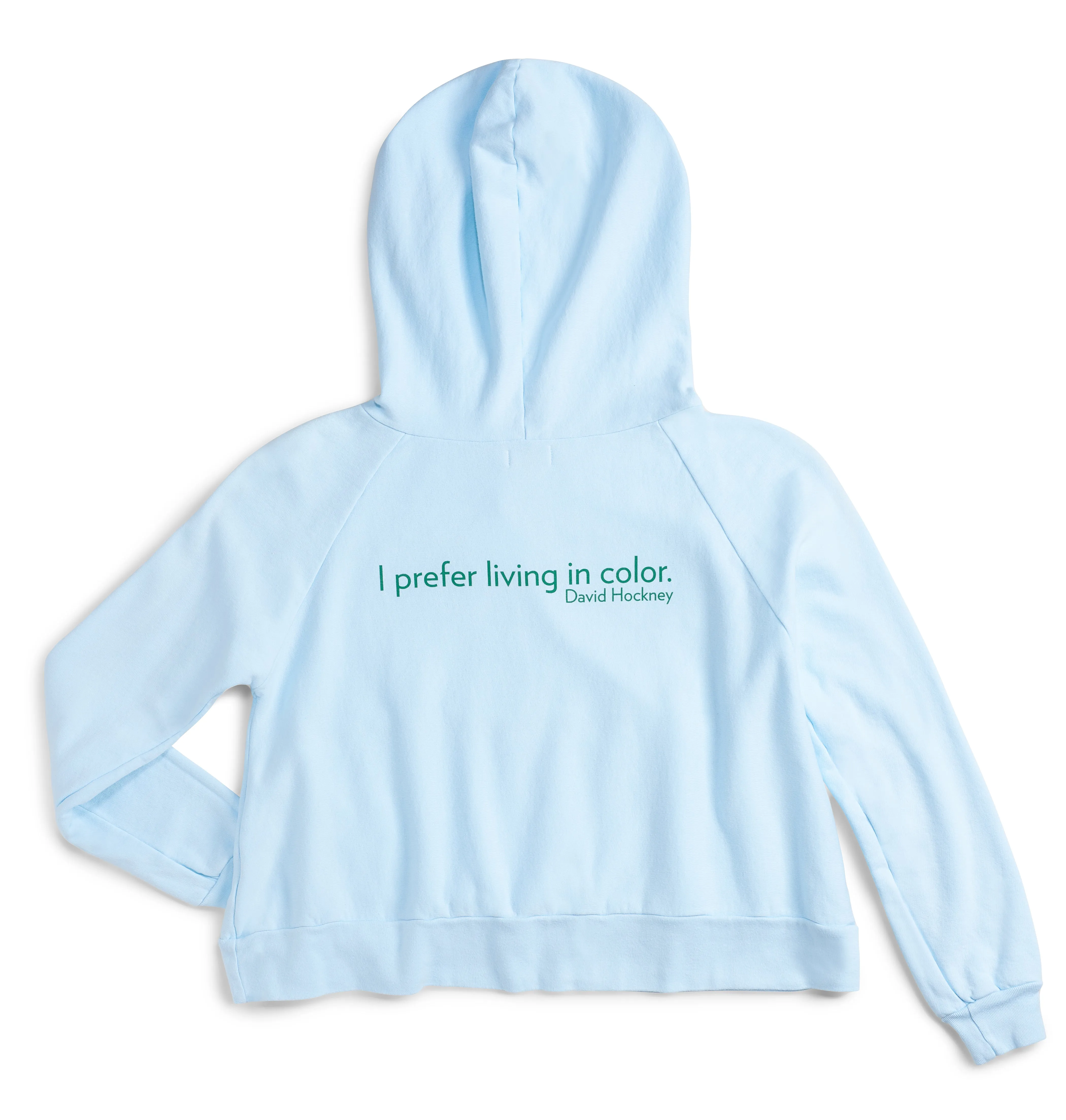 David Hockney Cropped Sweatshirt