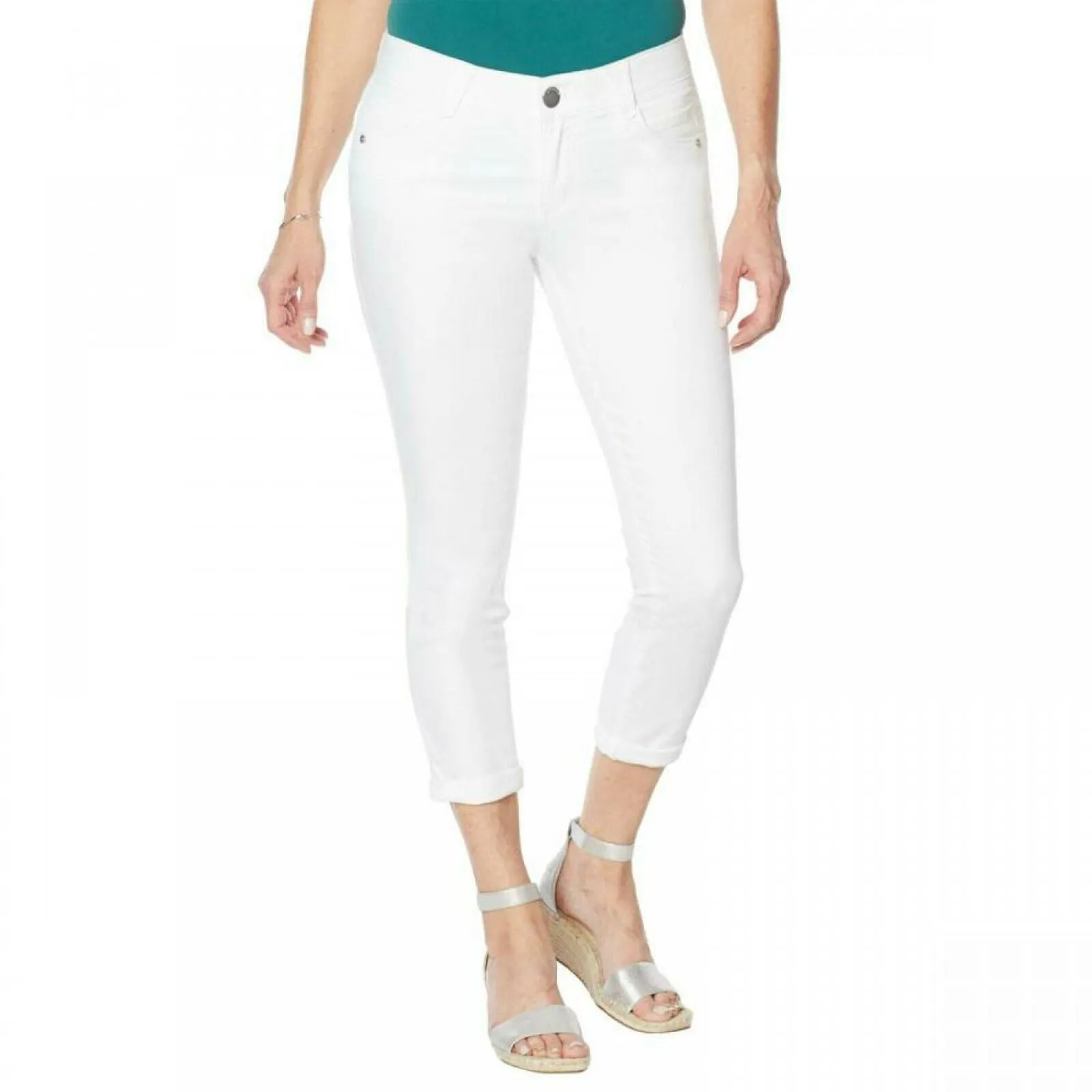 Democracy Women's AB Solution Ankle Skimmer Jeans