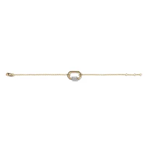 Diamond Lock Bracelet