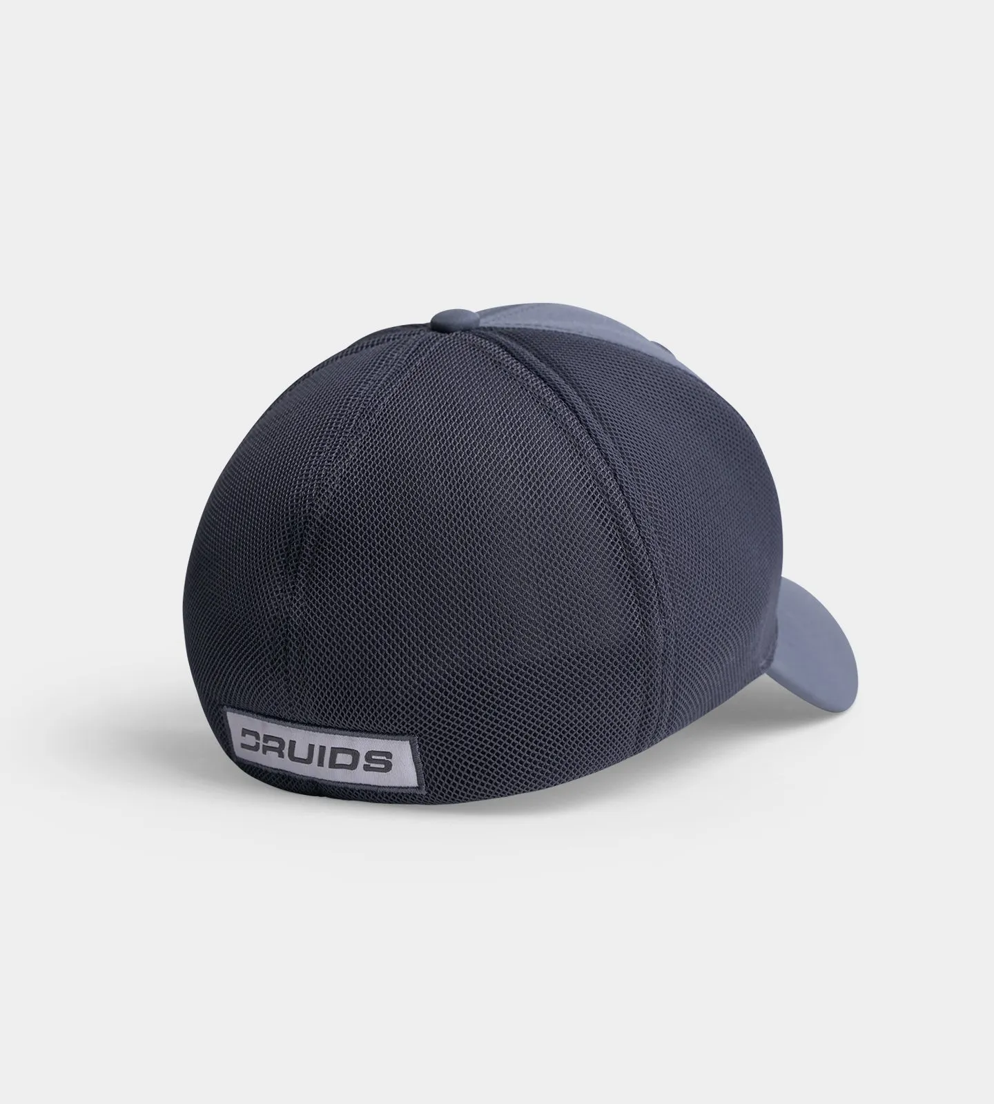 DRUIDS FITTED TRUCKER CAP -GREY